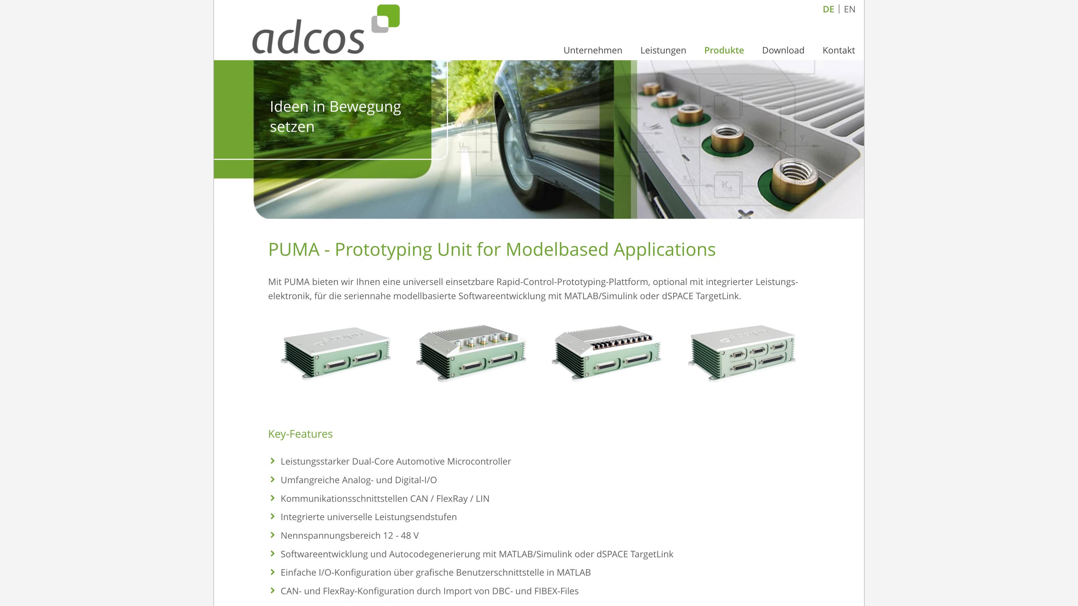 adcos - Hardware adcos - Hardware